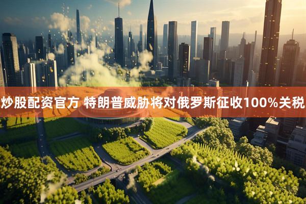 炒股配资官方 特朗普威胁将对俄罗斯征收100%关税